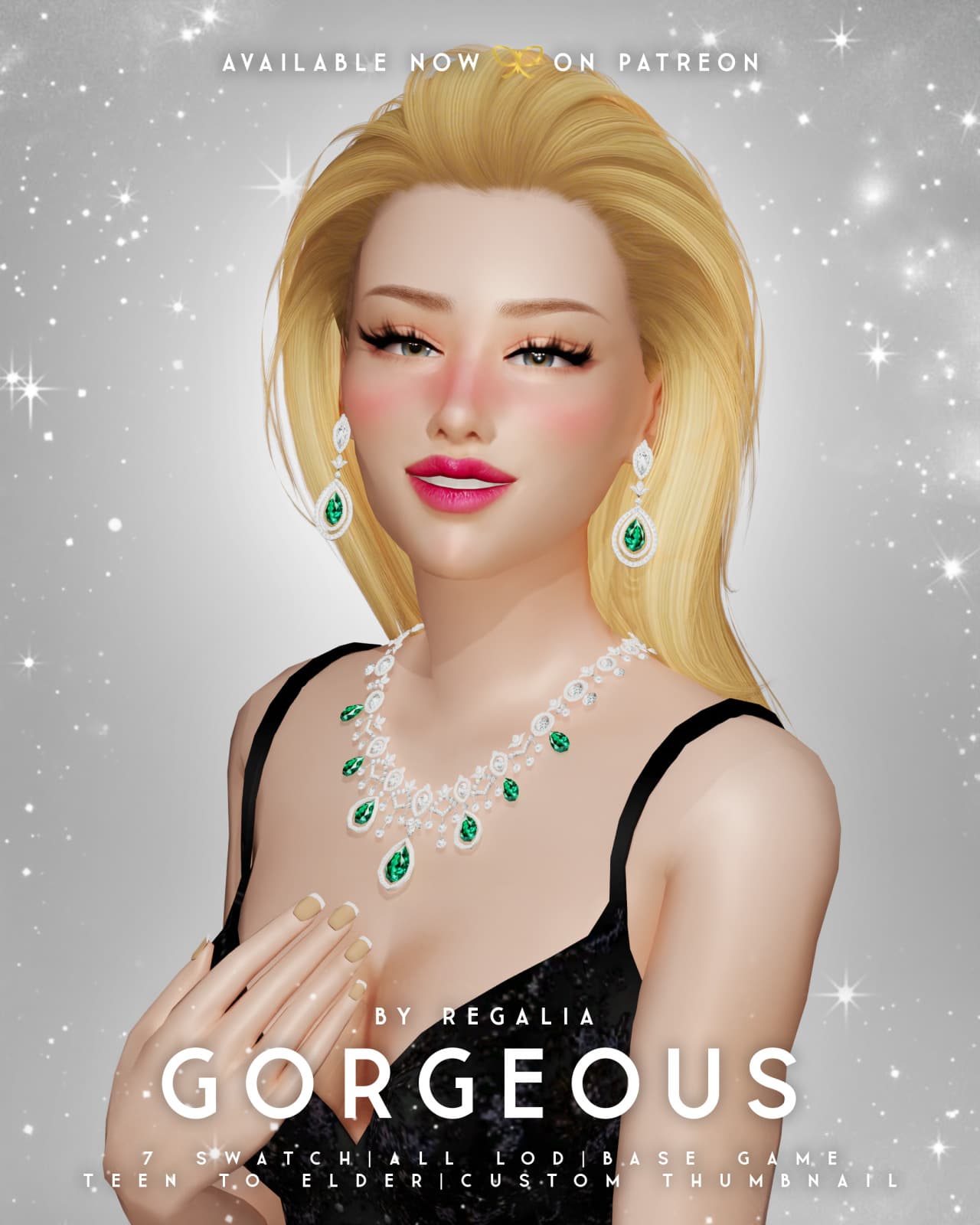 Галерея мода Комплект украшений Gorgeous Jewelry Set #1